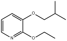 2-エトキシ-3-イソブトキシピリジン 化学構造式