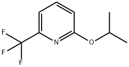2-异丙氧基-6-(三氟甲基)吡啶, 1255574-41-4, 结构式