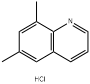 6,8-Dimethylquinoline hydrochloride 结构式