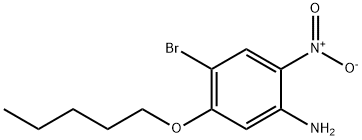 4-Bromo-2-nitro-5-(pentyloxy)aniline Struktur
