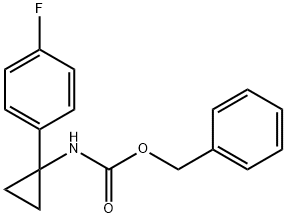 Benzyl 1-(4-fluorophenyl)cyclopropylcarbamate|(1-(4-氟苯基)环丙基)氨基甲酸苄酯