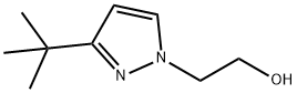3-叔丁基-1-(2-羟乙基)吡唑 结构式