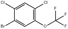 1-Bromo-2,4-dichloro-5-(trifluoromethoxy)benzene Structure