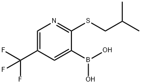 2-(이소부틸티오)-5-(트리플루오로메틸)피리딘-3-보론산