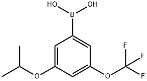 1256346-01-6 3-ISOPROPOXY-5-(TRIFLUOROMETHOXY)PHENYLBORONIC ACID