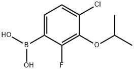 1256346-21-0 4-Chloro-2-fluoro-3-isopropoxyphenylboronic acid
