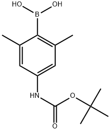 4-(tert-부톡시카르보닐아미노)-2,6-디메틸페닐보론산
