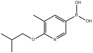 6-Isobutoxy-5-methylpyridine-3-boronic acid|6-异丁氧基-5-甲基吡啶-3-硼酸