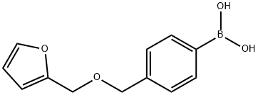 4-[(furan-2-ylmethoxy)methyl]phenylboronic acid Structure