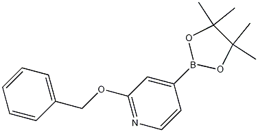 2-Benzyloxy-4-(4,4,5,5-tetramethyl-1,3,2-dioxaborolan-2-yl)pyridine price.