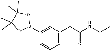1256359-87-1 N-Ethyl-2-[3-(4,4,5,5-tetramethyl-1,3,2-dioxaborolan-2-yl)phenyl]acetamide