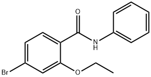 4-Bromo-2-ethoxy-N-phenylbenzamide Struktur