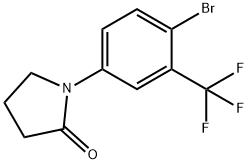 1-(4-브로모-3-트리플루오로메틸페닐)피롤리딘-2-온