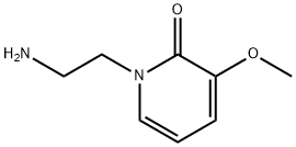 1-(2-氨基乙基)-3-甲氧基吡啶-2(1H)-酮, 1263095-65-3, 结构式