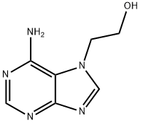 N7-(2-羟基乙基)腺嘌呤,126595-74-2,结构式