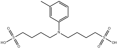 N,N-Bis(4-sulfobutyl)-3-methylaniline,disodiumsalt Structure