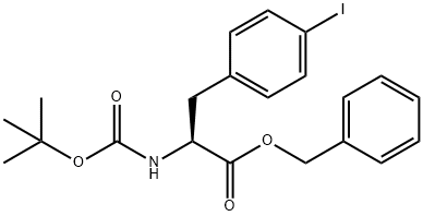 129150-58-9 N-[tert-butyl-carbonyl]-4-iodo-L-phenylalanine phenylmethyl ester