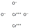 Chromium(III) oxide Struktur