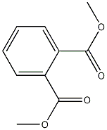 Dimethyl orthophthalate 化学構造式