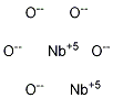 Niobium(V) oxide 结构式