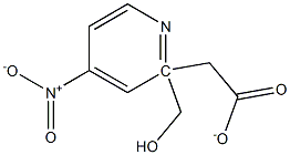 (4-硝基吡啶-2-基)乙酸甲酯,131747-32-5,结构式