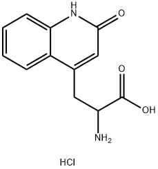 alpha-Amino-1,2-dihydro-2-oxo-4-quinolinepropanoic acid hydrochloride