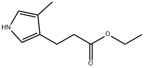 ETHYL 3-(4-METHYL-1H-PYRROL-3-YL)PROPANOATE Struktur