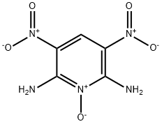 2,6-DIAMINO-3,5-DINITROPYRIDINE-1-OXIDE 化学構造式
