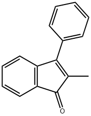 2-methyl-3-phenyl-1H-inden-1-one Structure