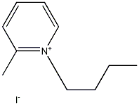 1-BUTYL-2-METHYLPYRIDINIUM IODIDE Struktur