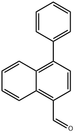 4-苯基-1-萘醛 结构式