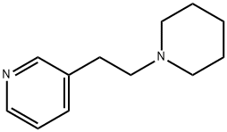 3-[2-(1-ピペリジニル)エチル]ピリジン 化学構造式