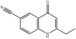 2-ethyl-4-hydroxyquinoline-6-carbonitrile Structure