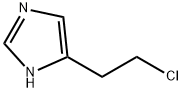 4-(2-氯乙基)咪唑 结构式