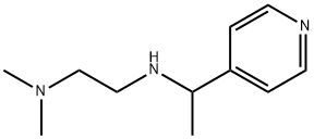136469-85-7 N,N-ジメチル-N'-(1-ピリジン-4-イルエチル)エタン-1,2-ジアミン