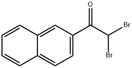 2-(Dibromoacetyl)naphthalene Structure