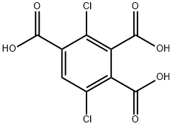 3,6-dichlorobenzene-1,2,4-tricarboxylic acid|2,5-二氯-1,3,4-苯三甲酸