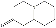 hexahydro-1H-quinolizin-2(6H)-one 化学構造式