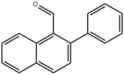 2-Phenylnaphthalene-1-carboxaldehyde Structure