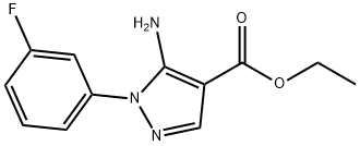 ethyl 5-amino-1-(3-fluorophenyl)-1H-pyrazole-4-carboxylate|5-氨基-1-(3-氟苯基)-1H-吡唑-4-羧酸乙酯