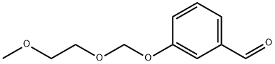 3-[(2-Methoxyethoxy)methoxy]benzaldehyde, 139461-72-6, 结构式