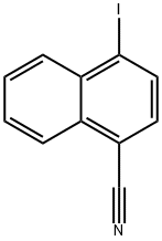 4-Iodonaphthalene-1-carbonitrile Structure