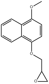 2-[[(4-Methoxy-1-naphthalenyl)oxy]methyl]oxirane, 14133-78-9, 结构式
