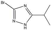 3-bromo-5-isopropyl-1H-1,2,4-triazole Structure