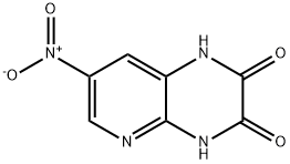 7-Nitro-1,4-dihydro-pyrido[2,3-b]pyrazine-2,3-dione Structure