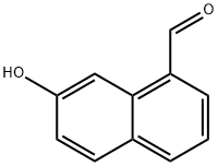 7-羟基-1-萘甲醛, 144876-32-4, 结构式