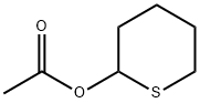 Acetic Acid Tetrahydro-2H-thiopyran-2-yl Ester Struktur