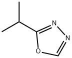 2-isopropyl-1,3,4-oxadiazole Struktur