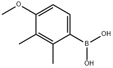 4-メトキシ-2,3-ジメチルフェニルボロン酸 化学構造式