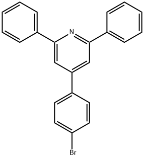 4-(4-bromophenyl)-2,6-diphenylpyridine Structure